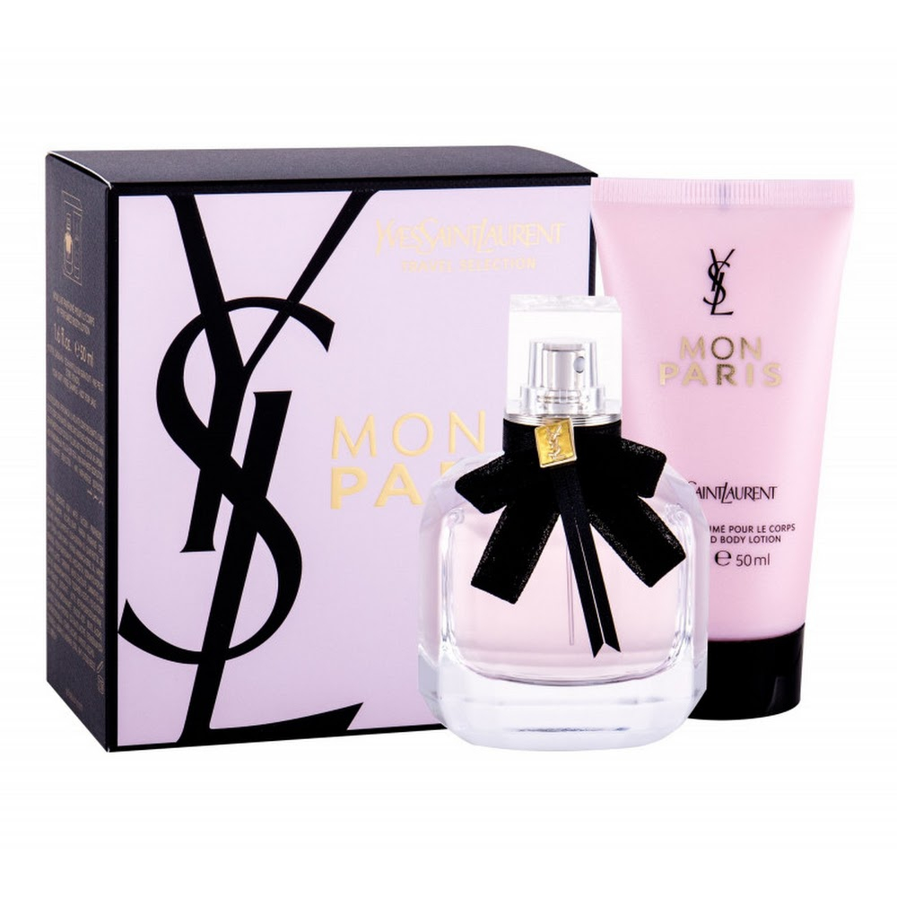 YSL 聖羅蘭 慾望巴黎淡香精 二入禮盒 (淡香精50ml+身體乳50ml) 香水 香氛 淡香精 禮盒 反轉