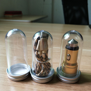 PET塑膠試管包裝瓶USB數據線包裝瓶創意透明塑膠包裝瓶