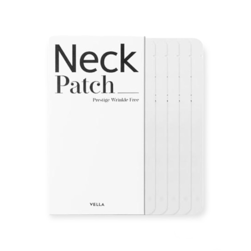 現貨 韓國 VELLA NECK PATCH 青春無痕頸膜 頸膜 抗皺 頸部 緊緻 單片