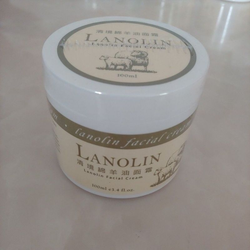 全新 現貨 熱銷販賣中🔥 清境綿羊油面霜 LANOLIN facial cream 100ml 🔥