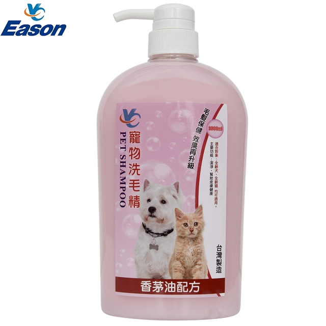YC 寵物洗毛精 1000ml(香茅油配方-全齡犬、全齡貓適用)