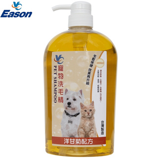 YC 寵物洗毛精 1000ml(洋甘菊配方-全齡犬、全齡貓適用)
