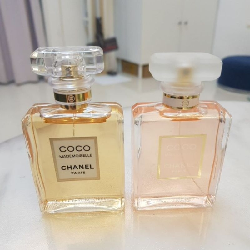 二手香水僅噴1次!摩登Coco 魅惑coco 淡香精 50ml(瑕疵：瓶蓋白環處掉漆)