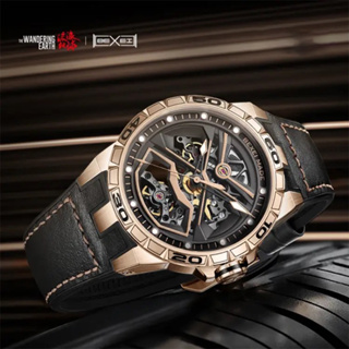 【WANgT】BEXEI 貝克斯 流浪地球正版授權聯名款 全自動簍空機械錶木星系-9091木星系列(機械風格機械錶)