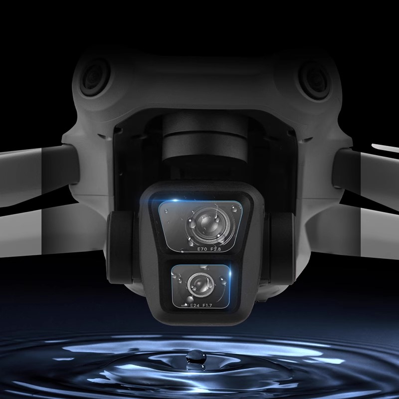 &lt;高雄3C&gt;適用 大疆 DJI Air3 鏡頭鋼化膜 高清貼膜鏡頭保護膜無人機配件