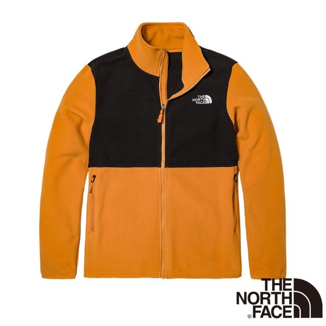 【美國 The North Face】男 款保暖防潑抓絨刷毛外套 TKA 200 登山中層外套 可套接 夾克 4NA3