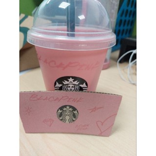 全新現貨 星巴克聯名BP 環保杯 冷水杯 BLACKPINK × STARBUCKS 限量冷水杯