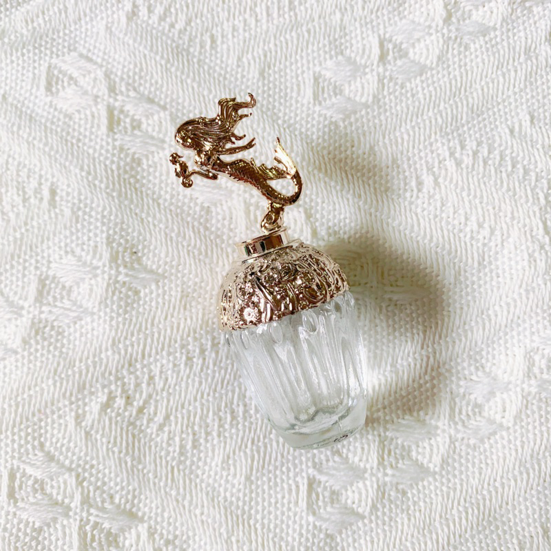 「香水空瓶」🧜‍♀️ Anna Sui 安娜蘇👑 童話美人魚女性淡香水 5ML 玻璃瓶 拍照道具 擺拍 裝飾 擺飾