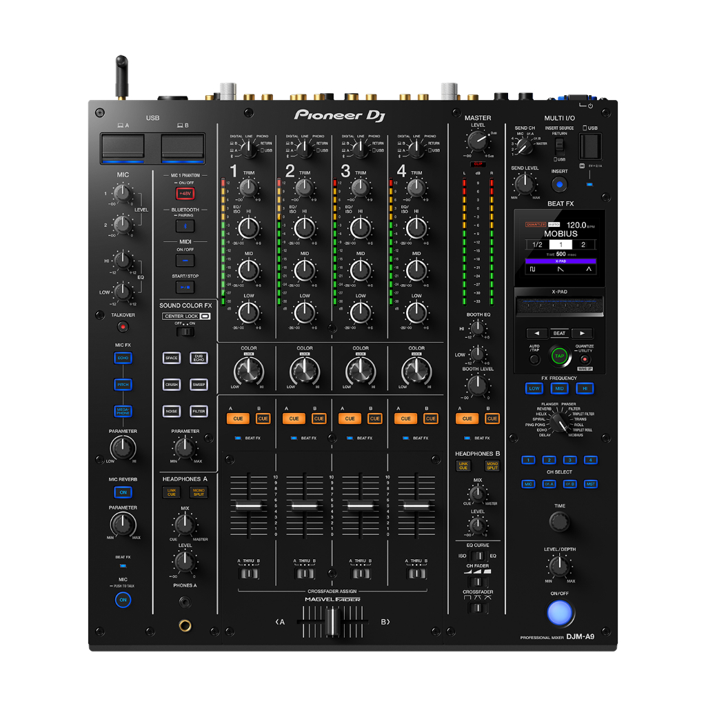 [淘樂DJ] Pioneer DJ DJM-A9 4軌專業DJ混音器