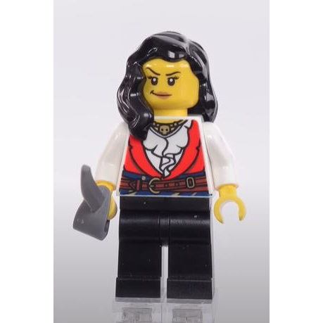 樂高 LEGO 10320 黃金國堡壘 女海盜 人偶(含手持武器)
