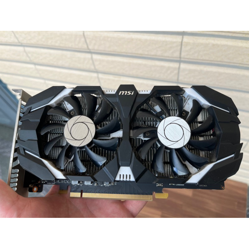 msi 1050 ti evo 500w電供