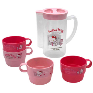 Hello Kitty四杯壺組【臺灣正版現貨】