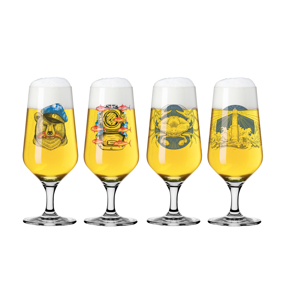 【德國 RITZENHOFF+】傳承時光系列皮爾森啤酒對杯組-共2款《拾光玻璃》酒杯 啤酒 送禮