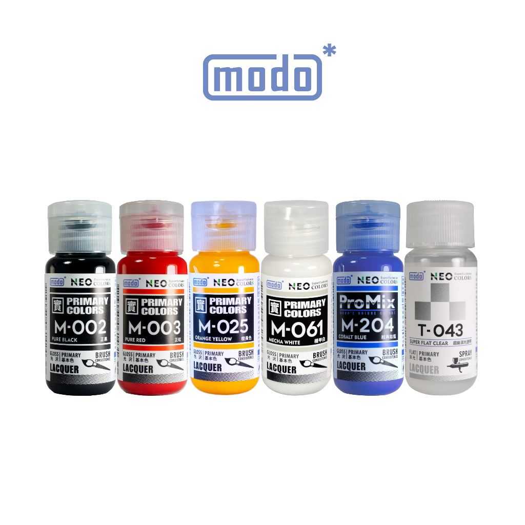 【modo摩多製造所】NEO 機器人套色/初鋼新手套組/第二彈！公國篇/30ML/模型漆｜官方賣場