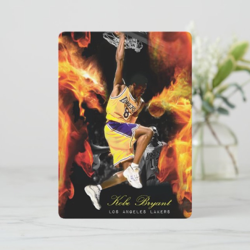 Kobe Bryant 小飛俠 “On Fire” 系列 悠遊卡 (實體悠遊卡，非貼紙) 洛杉磯 湖人隊 Lakers