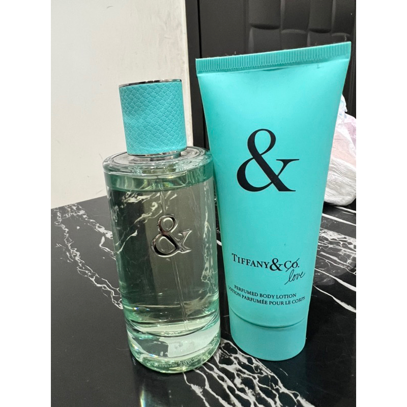 Tiffany愛語女性淡香精限量禮盒 (淡香精90ml+身體乳100ml)