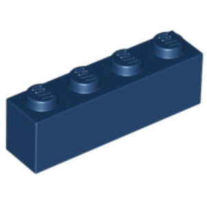LEGO 樂高 3010 深藍色 1x4 基本磚 (10190、10182都用到喔)