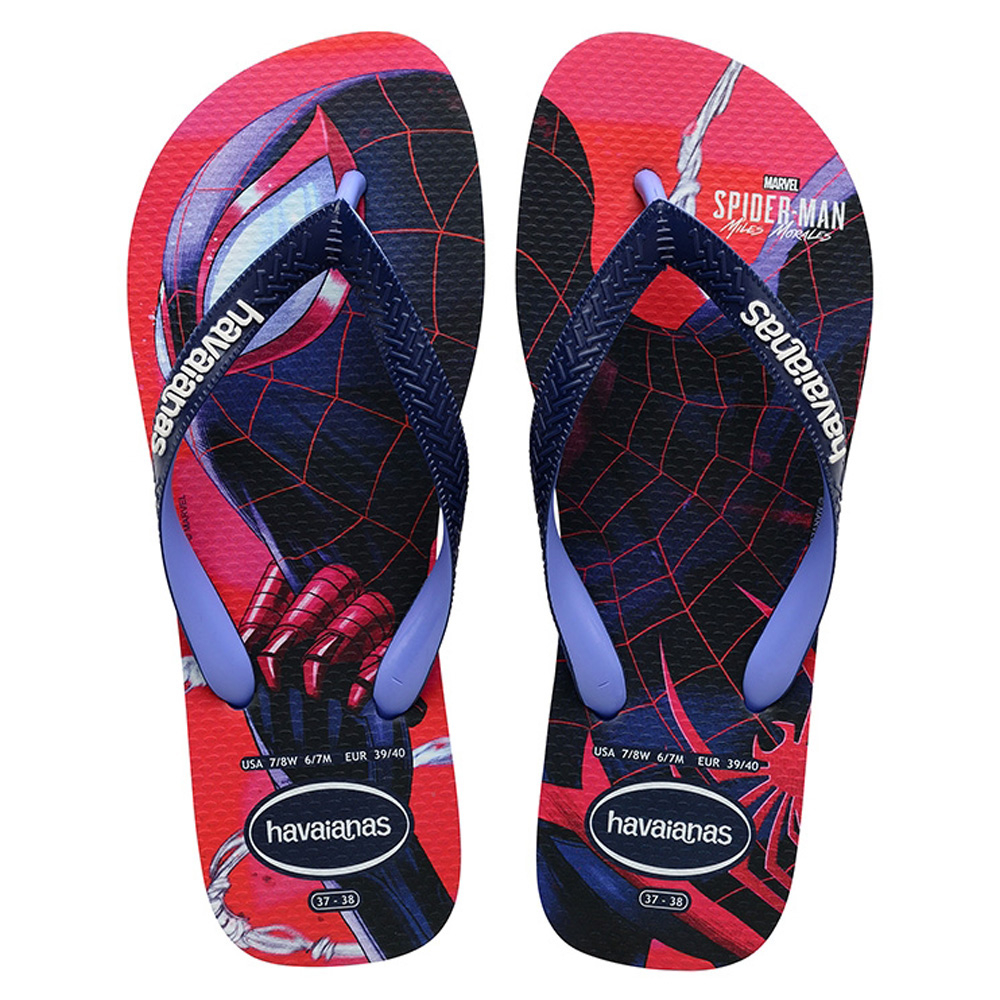 HAVAIANAS 哈瓦仕 人字拖 蜘蛛人 TOP MARVEL 夾腳拖 41395115063U