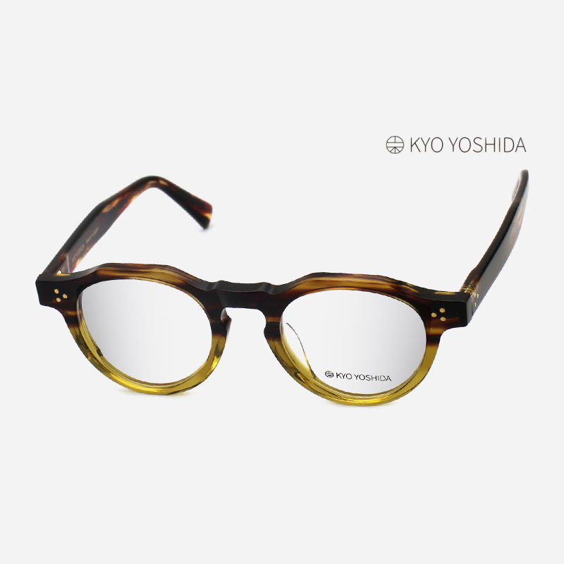Kyo Yoshida 516 日本吉田京眼鏡｜復古文義圓框眼鏡 男生女生品牌眼鏡框【幸子眼鏡】