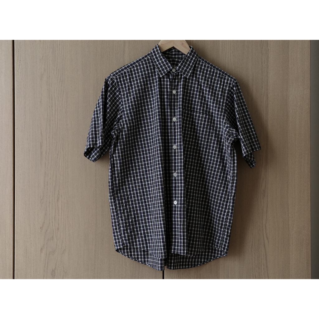 COMOLI shirt / Tartan / size 0