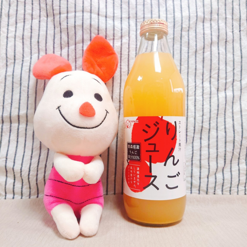 《紅毛丹狗》日本 SUNPACK 青森蘋果汁 青森蘋果 蘋果汁 金黃蘋果汁 金黃蘋果 青森金黃蘋果汁 一公升 100%