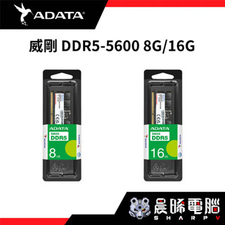 【熊專業】威剛 DDR5-5600 8G 16G