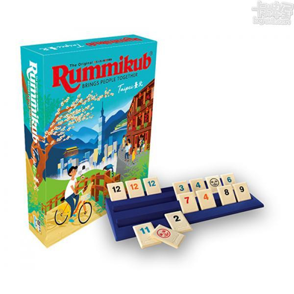 Rummikub Taipei (拉密城市版)【卡牌屋桌上遊戲】