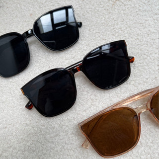 【Aa.chic】簡約復古小臉方框墨鏡(三色).眼鏡/太陽眼鏡/sunglasses/搭配/日常/遮陽【C191221】