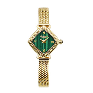 LOLA ROSE 英國設計師品牌手錶 |祖母綠菱形 香檳金米蘭錶帶 24mm(LR4603)