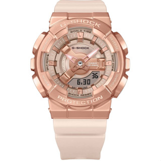 CASIO 卡西歐 韓國團體 ITZY G-SHOCK 優雅質感 玫瑰金手錶 GM-S110PG-4A