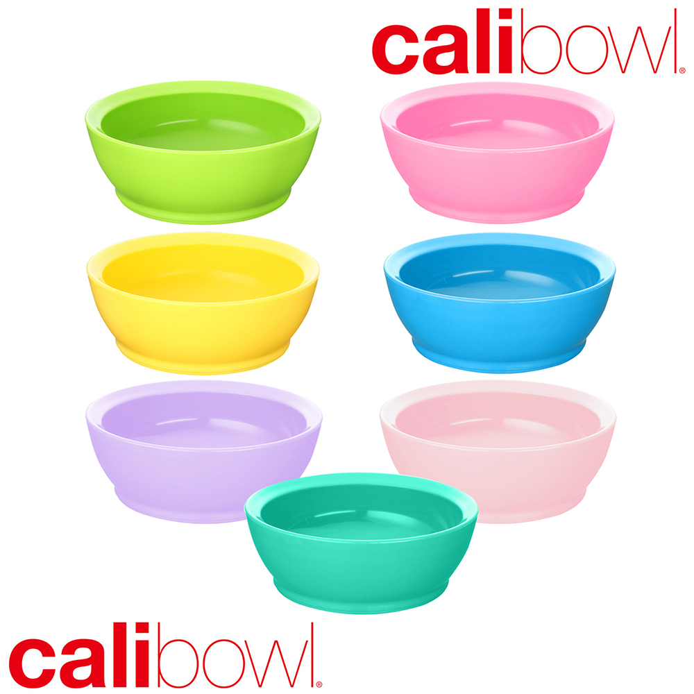 【Calibowl】專利防漏幼兒學習碗12oz-單入無蓋(五色)學習餐具