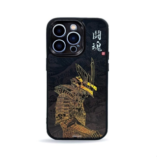 【Monna Case】保護殼 鬪魂 金漆設計 黑武士精神 iPhone 15/ 15 Pro/15 Pro Max