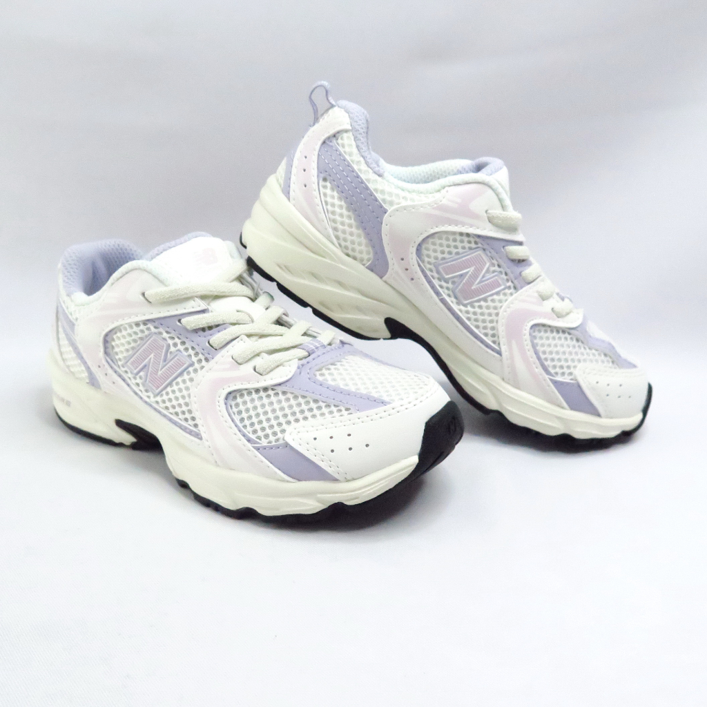 New Balance 530 中童 復古 休閒鞋 寬楦 PZ530ZP 米白x紫粉