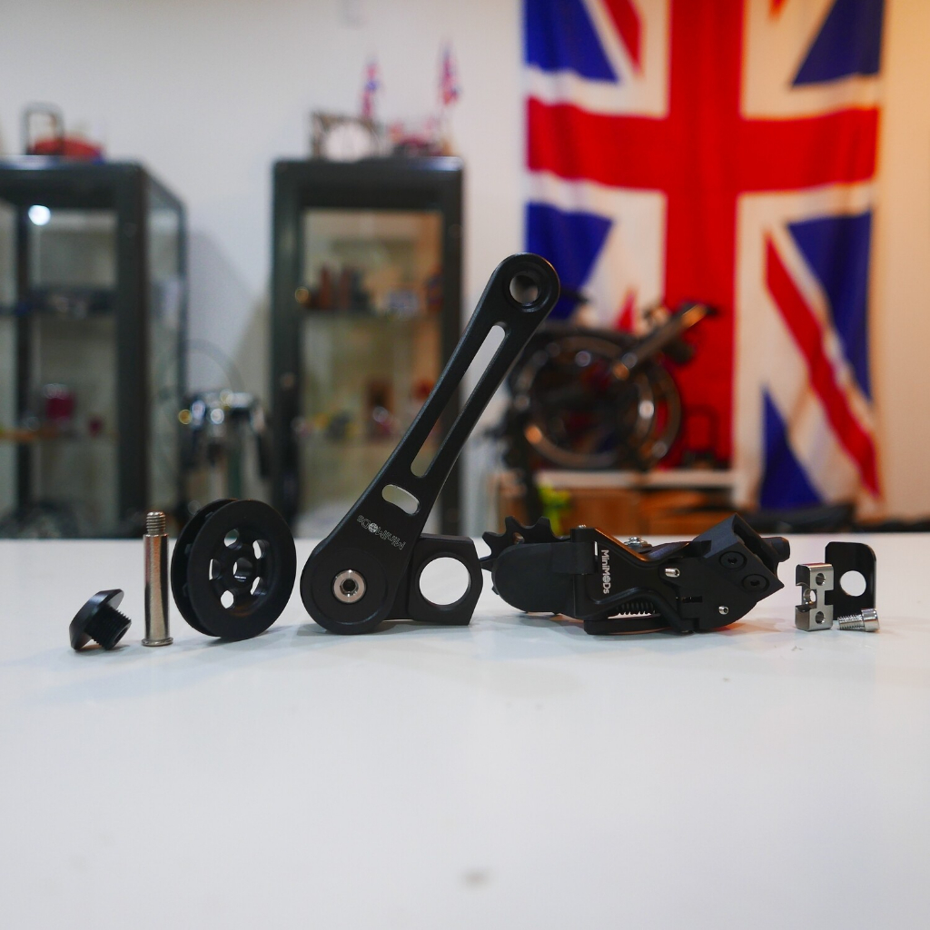 Brompton A/C Line 原廠後輪改外改變 5速套件(MiniMODs)