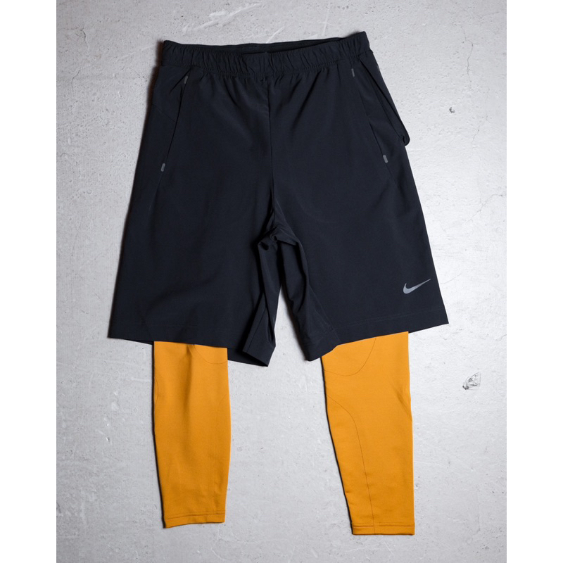 Nike Dri-Fit 2-in-1 Sports Shorts Legging假兩件 快乾運動緊身褲短褲