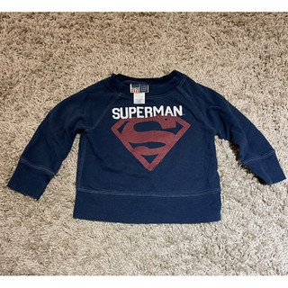 7成新 GAP Superman 時尚經典復古舒適T恤 18-24m