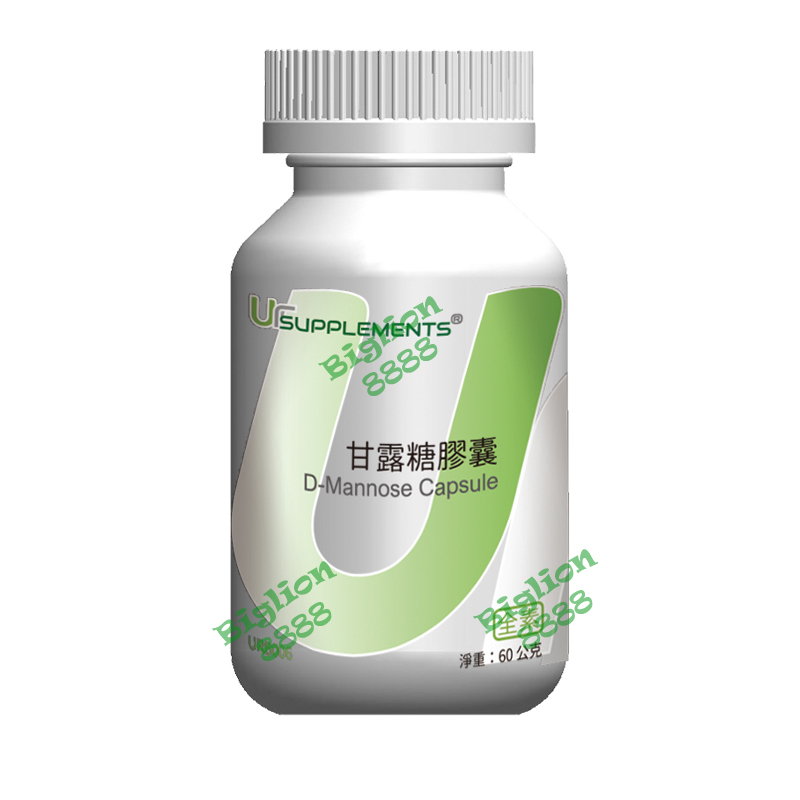 《特價》甘露糖膠囊 D-Mannose 500mg/100顆 全素 UrSupplements【大獅子商店】