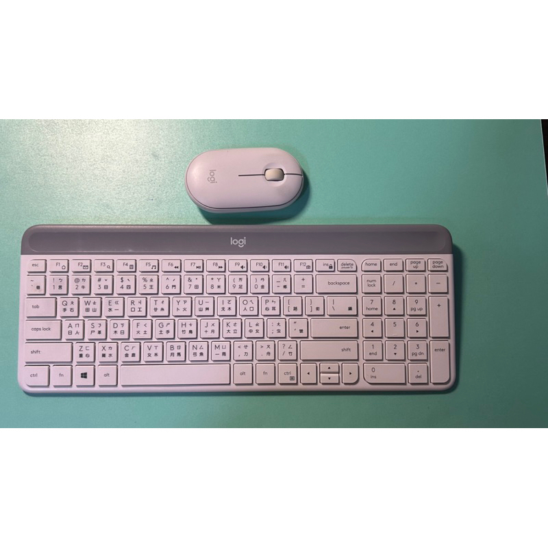 二手 Logitech 羅技 MK470 纖薄無線鍵鼠組