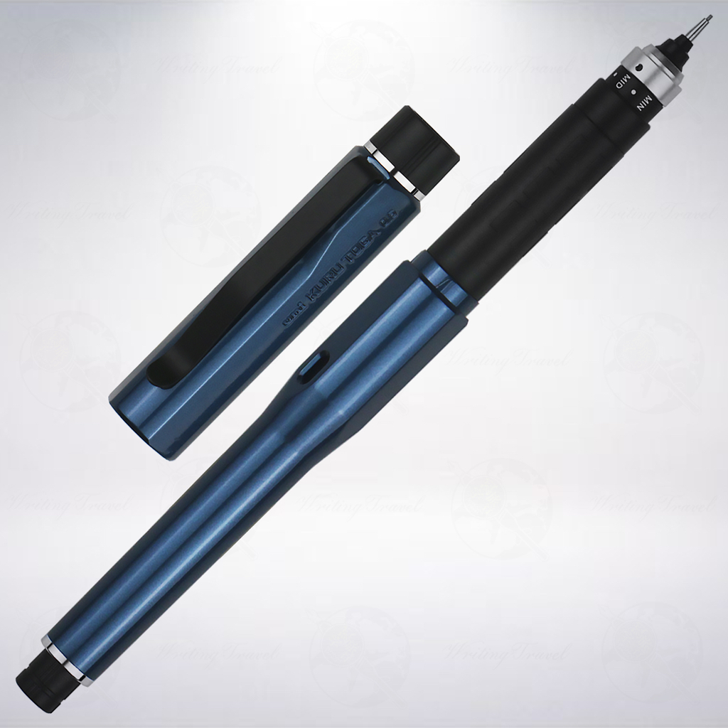 日本 三菱鉛筆 uni-ball KURU TOGA DIVE 自動出芯旋轉自動鉛筆: 深淵藍
