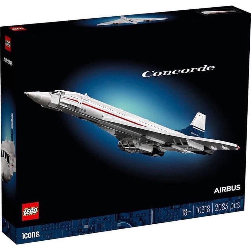 𝄪 樂麋 𝄪 LEGO 樂高 10318  ICONS系列 協和號客機 Concorde