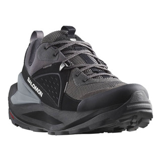 【SALOMON 法國】GT ELIXIR 男低筒登山鞋『 黑/磁灰/靜灰』472957 登山 露營 健行 旅遊 登山鞋