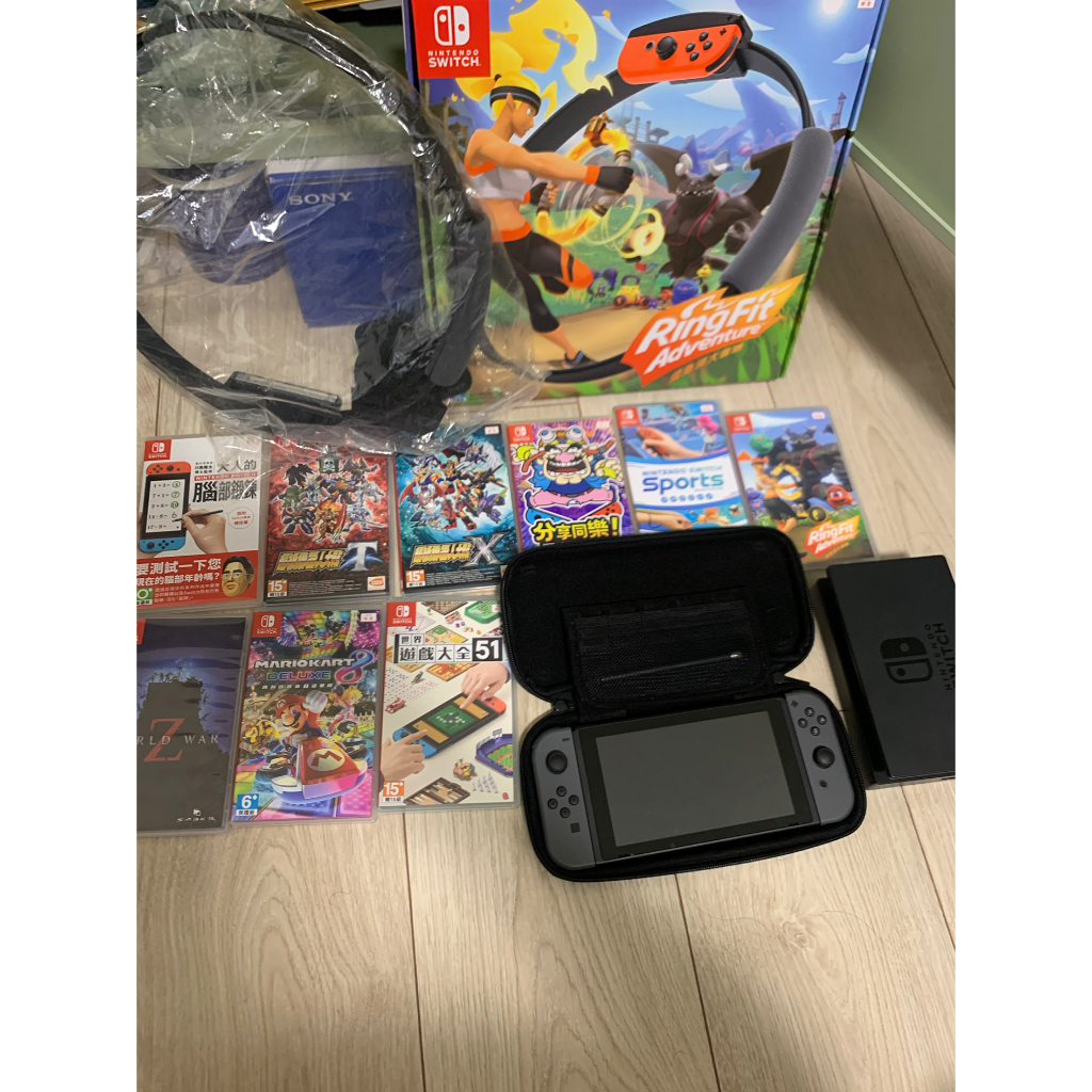 Switch 任天堂 灰黑 電力加強版 整批賣 二手