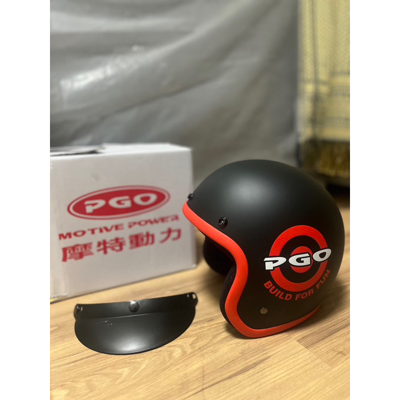 全新 原廠PGO 安全帽（黑色）