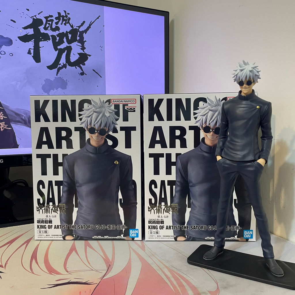 【班尼小棧】日版現貨 咒術迴戰 懷玉 玉折 KING OF ARTIST 景品：藝術王者 五條悟 公仔