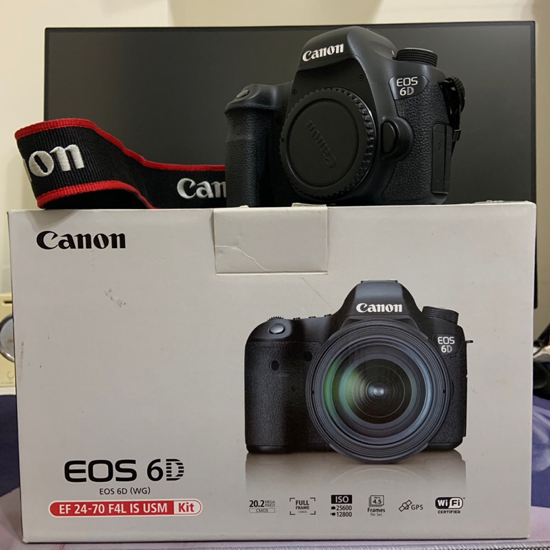 CANON EOS 6D 機身 全片幅相機 有卡有盒 二手 canon6d canon相機