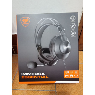 【COUGAR 美洲獅】Immersa Essential 立體聲電競耳機 耳罩式耳機 耳麥