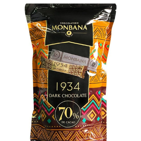 特價 法國 Monbana 1934 70% 迦納 黑巧克力條 70% 黑巧克力 好市多 Dark 單條入小包裝 散裝