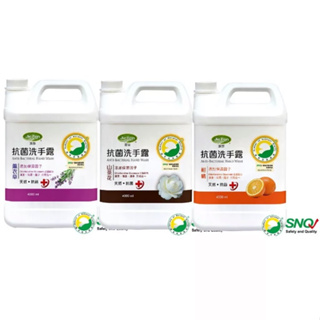 台灣現貨 台灣出貨 潔芬生活抗菌洗手露4000ml 薰衣草 山茶花 柑橘