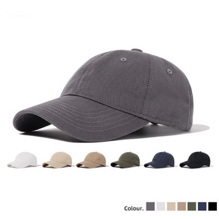【LIFEE】台灣現貨 C04百搭素色鴨舌帽 City boy 經典老帽 六分割 街頭棒球帽 Cleanfit 男女帽子