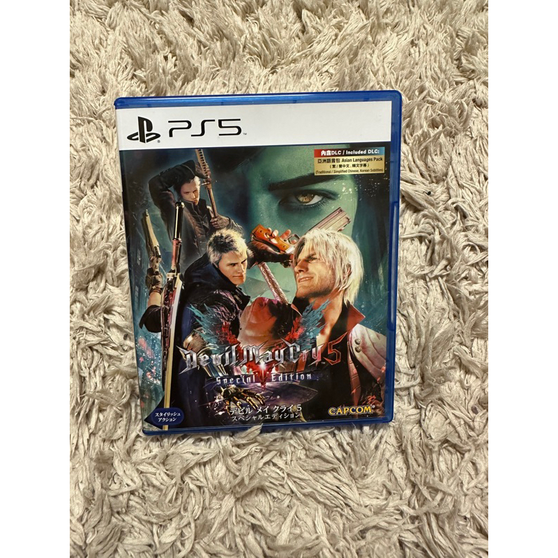 《PS5》惡魔獵人5*含中文版DLC-Devil May Cry 5